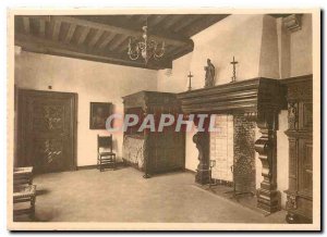 Postcard Modern Antwerp Rubens House Bedroom