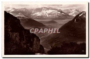 Old Postcard Lourdes La Vallee d & # 39Argeles View L & # 39Observatoire Pic ...