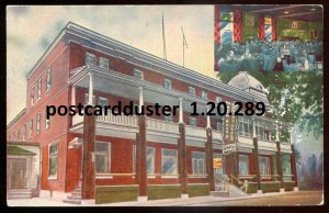 h2627 - BERTHIERVILLE Quebec 1965 New Manoir Hotel. Postage Due by Audet