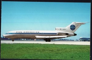 Airplane ~ Pan American Airways Boeing 727-121 - Chrome 1950s-1970s