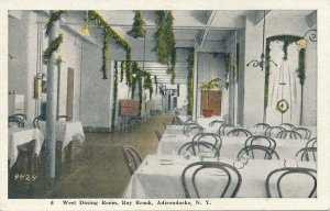West Dining Room at Ray Brook Sanitorium - Adirondacks, New York - WB