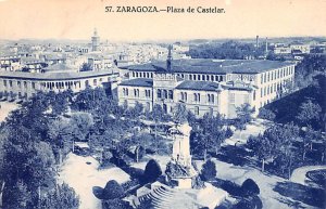 Plaza de Castelar Zaragoza Spain Unused 