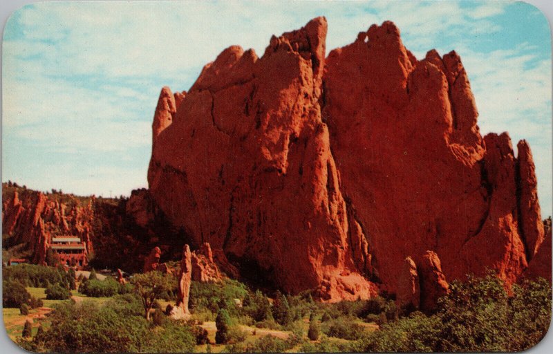 Interior of Garden of the Gods Pikes Peak Region CO Postcard PC390