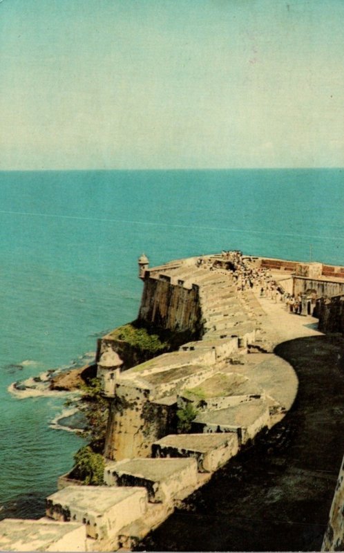 Puerto Rico San Juan El Morro Castle 1965