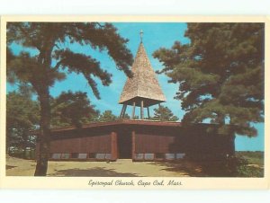 Pre-1980 CHURCH SCENE Cape Cod - Wellfleet Massachusetts MA W5758