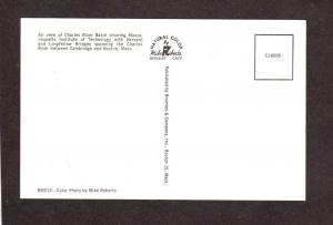 MA Charles River Cambridge Boston Longfellow Bridge Mass Massachusetts Postcard