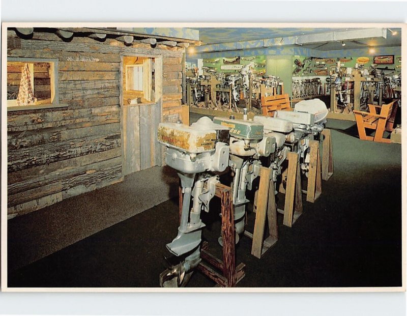 Postcard Wing # 2 museum interior, National Freshwater Fishing Hall Of Fame, WI