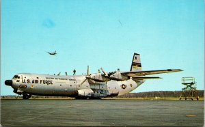 Dover Air Force Base/ U.S. Air Force C-133/ Cargo Master/ chrome postcard