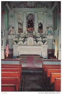 Church of San Felipe De Neri ALtar,  Old Town Plaza,  Albuquerque,   New Mexi...