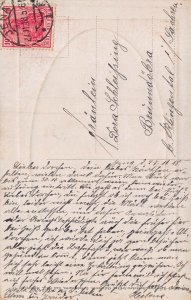 Bad Sulza Thuringia Germany~Bezerk II~1918 Tinted photo postcard