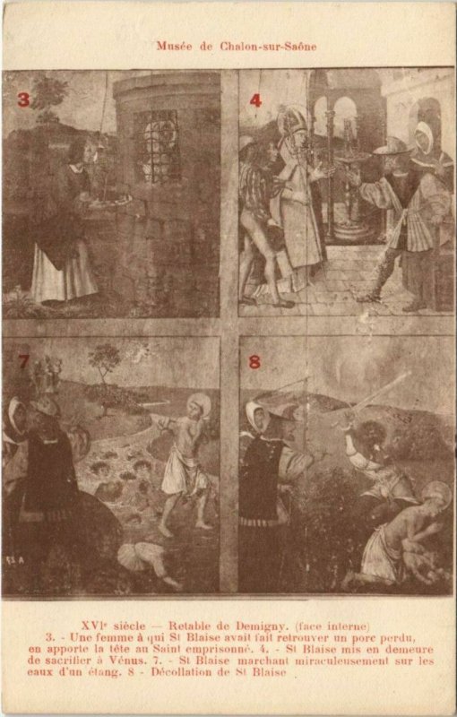 CPA CHALON-sur-SAONE Musee de Chalon-sur-Saone - Scenes (1190442)