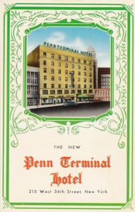 Penn Terminal Hotel on 34th Street - New York City