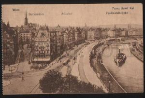 3100422 AUSTRIA Wien Franz Josef Kai Ferdinandbrucke Vintage PC