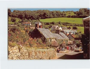 Postcard Ye Olde Masons Arms, Branscombe, England