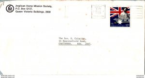 Australia Cover Joint issue Boat Anglican Home Mission Society to Chatswood