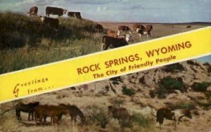 Greetings From - Rock Springs, Wyoming