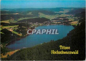 Modern Postcard Titisee im Hochschwarzwald