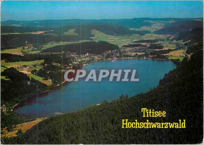 Modern Postcard Titisee im Hochschwarzwald