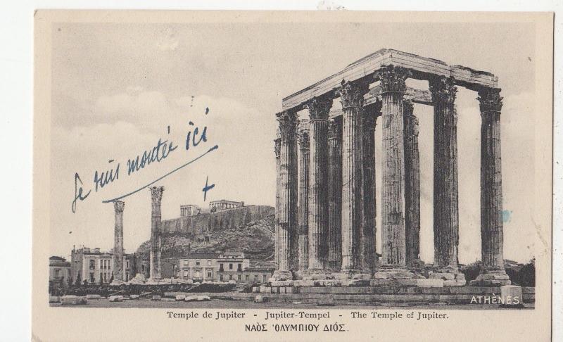 BF19147 greece athenes temple de jupiter  front/back image