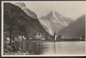 Switzerland Postcard - Fluelen Mit Dem Bristenstock    T2995