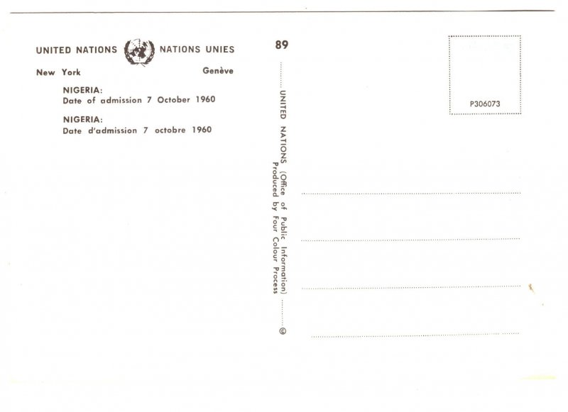 Nigeria, Flag, United Nations