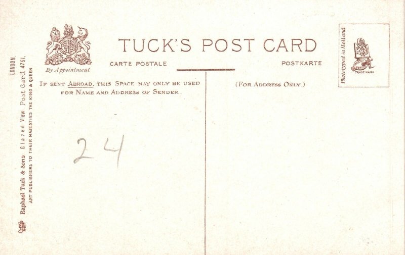 Vintage Postcard 1910's The Buckingham Palace London England UK