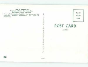 Pre-1980 Military JOHNSON AIR FORCE BASE BARRACKS Goldsboro NC hn2314