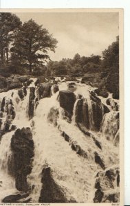 Wales Postcard -Swallow Falls,Bettws-y-Coed,Caernarvonshire. Posted 1950 -14929A