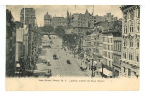 NY - Albany. State Street ca 1900
