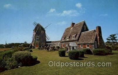 Cape Cod House and Windmill, Cape Cod, Massachusetts, USA Windmill Unused 