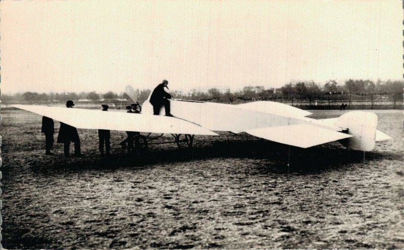 Aviation En Septembre 1907 Le Bleriot VI Airplane Vintage RPPC 07.31 