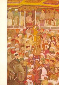 Darbar Of Jehangir, Mughal Miniature Painting 