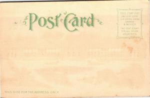 U.S. Government Building Hold to Light, 1904 World's Fair Souvenir Postcard J09