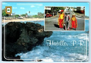 HATILLO, PUERTO RICO ~ Beach FIESTA of the MASKS Costumes 1997 ~ 4x6 Postcard