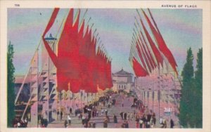 Avenue Of Flags Chicago World's Fair 1933