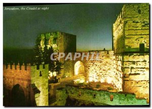 Postcard Modern Jerusalem The Citadel at Night