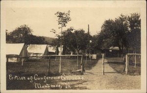 Montrose Pennsylvania PA Conference Grounds c1915 Real Photo Postcard