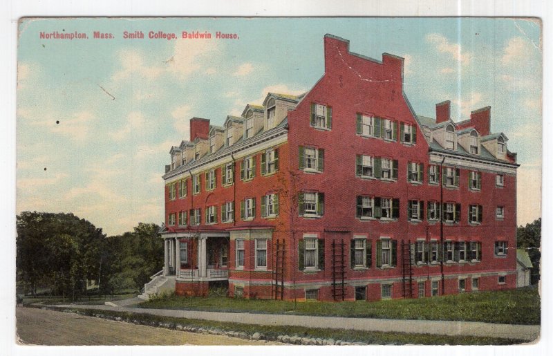 Northampton, Mass, Smith College, Baldwin House