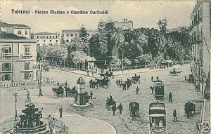 PA094  CARTOLINA d'Epoca: PALERMO Città - Piazza MARINA