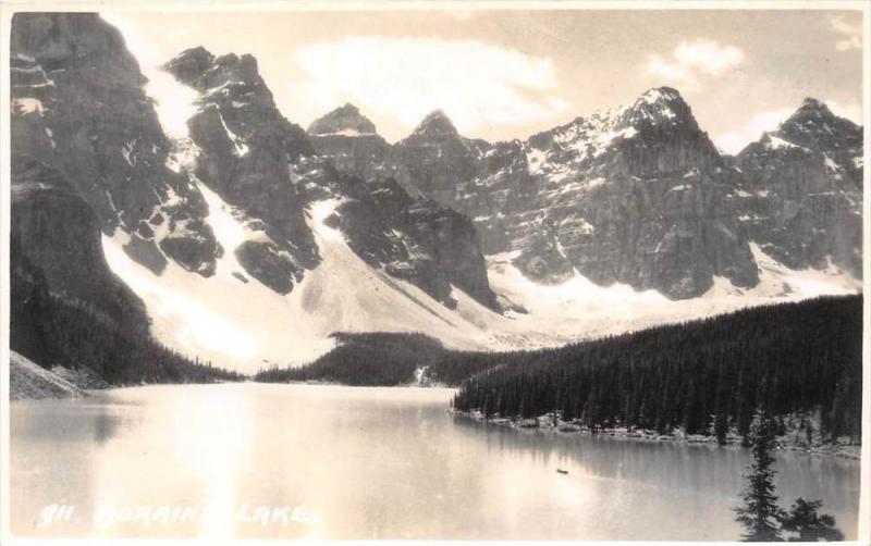 12997 Canada Baniff  1930´s Moraine Lake  real photo