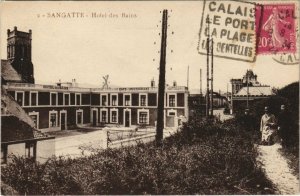 CPA SANGATTE-Hotel des Bains (138710)