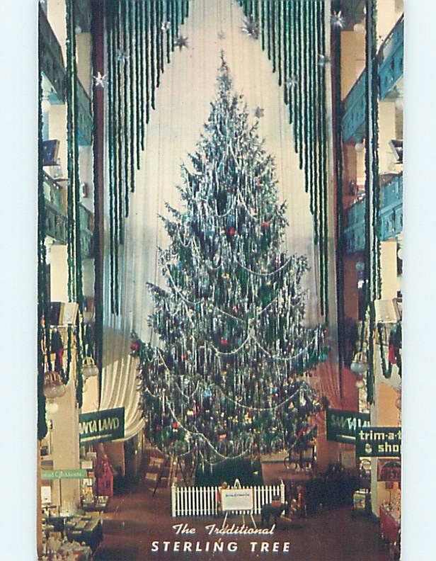 Pre-1980 STERLING LINDNER DAVIS CHRISTMAS TREE Cleveland Ohio OH hn3904-22