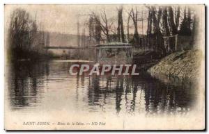 Saint Aubin - Banks of the Seine - Old Postcard