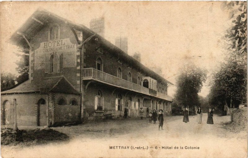 CPA METTRAY - Hotel de la Colonie (253459)