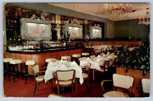 Lauraine Murphy Restaurants, Long Island, New York, Vintage 1956 Chrome Postcard