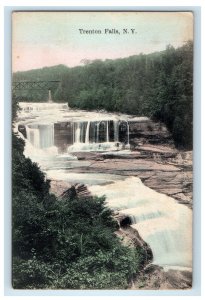 c1910 Trenton Falls, New York NY Utica Paper Company Unposted Postcard