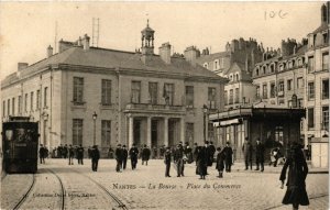CPA NANTES - La Bourse - Place du Commerce (587196)