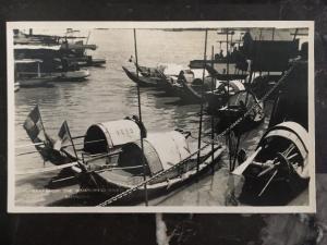 Mint Shanghai China RPPC Real Picture Postcard Saipans in The Whangoo River