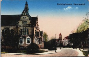 Germany Recklinghausen Herzogswall Vintage Postcard C114