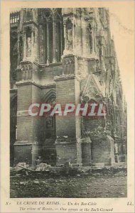 Postcard Old Murder Reims One of Netherlands Army Odds